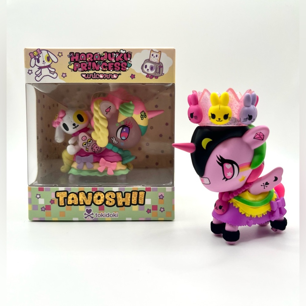 Tokidoki Harajuku Princess Unicorno Complete Set With Chaser